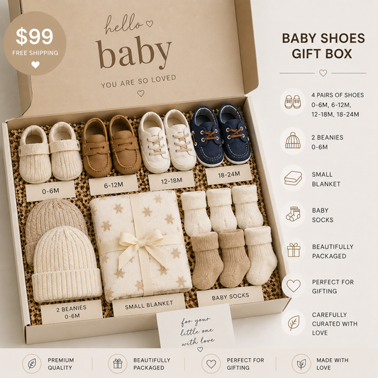Baby Shoes Gift Box